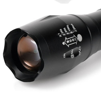 1000lm Rechargeable LED Tactical Flashlight