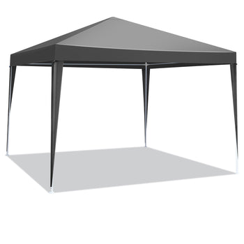 10'x10' Waterproof Patio Gazebo Party Tent with 4 Walls