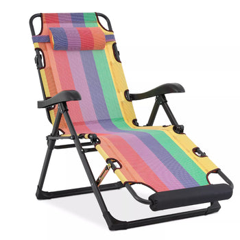 Zero Gravity Recliner Chair with Footrest Camping Patio