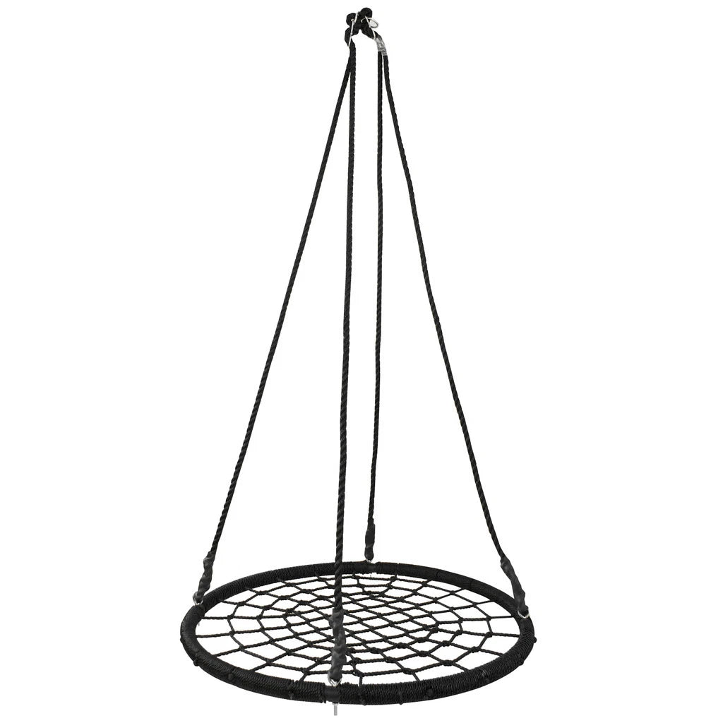 40" Outdoor Spider Web Tree Swing for Kids 600lb Weight Capacity
