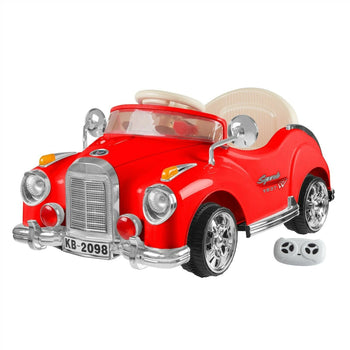 Kids Classic Ride-On Coupe Car with Remote, Lights & MP3 – Ages 2 to 4