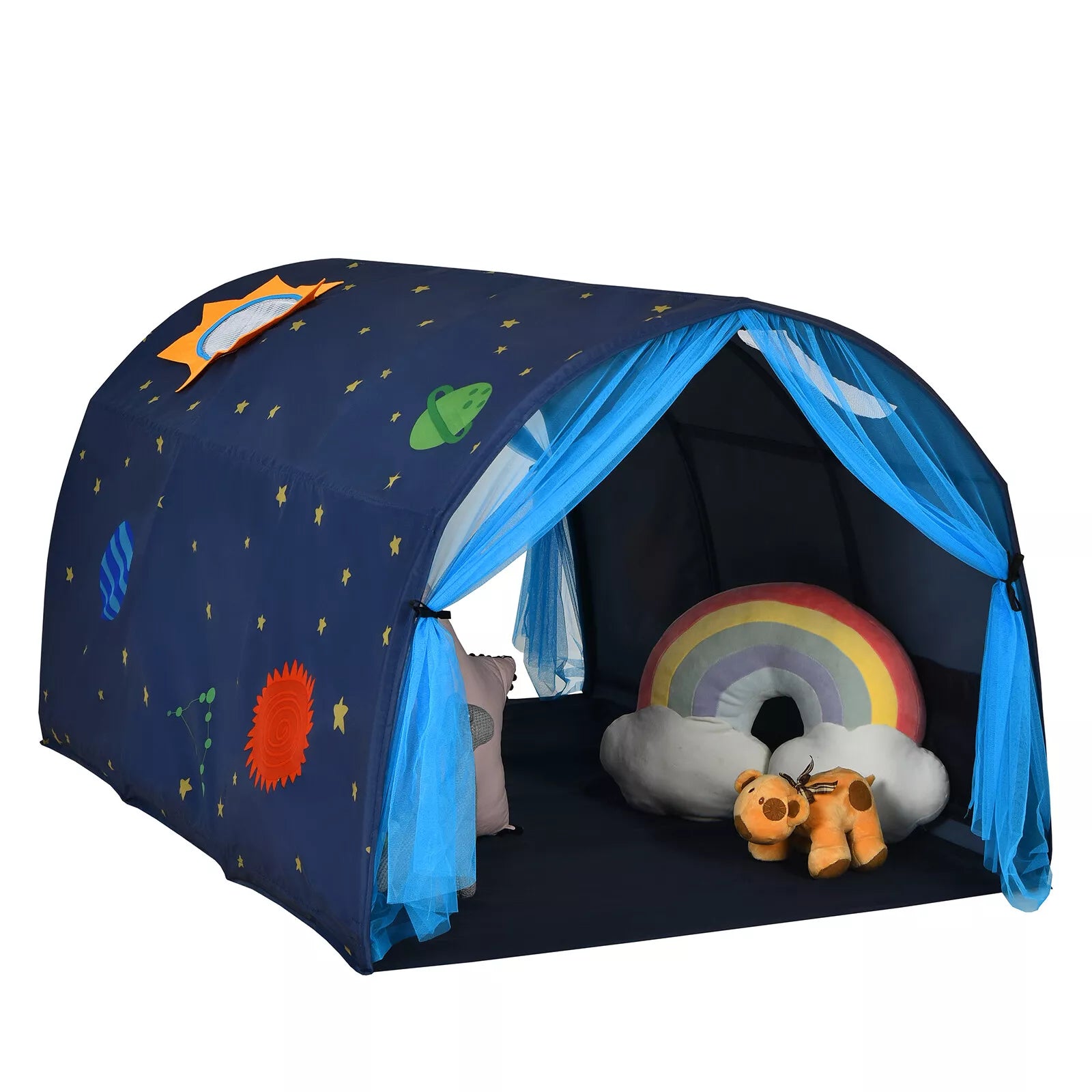 kids bed play tent