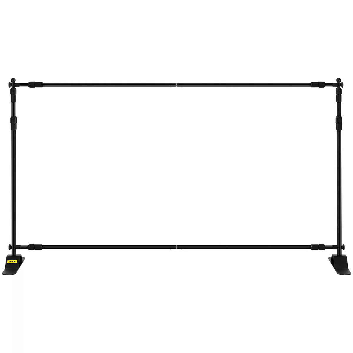 8x10 Ft Heavy-Duty Adjustable Banner Stand Events and Backdrops