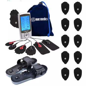 Portable TENS Unit Massager 24 Modes Rechargeable Pain Relief Device