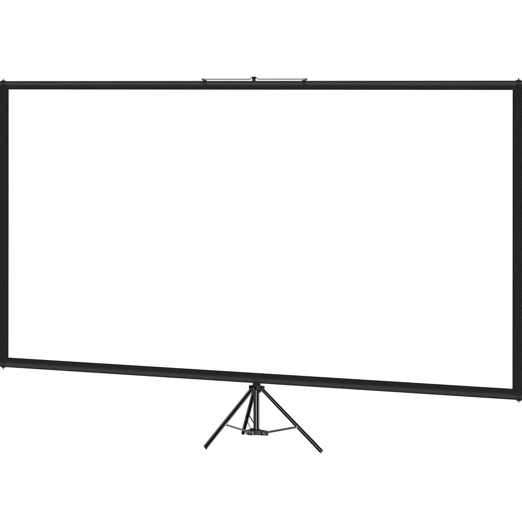 70" Portable 4K HD Tripod Projector Screen Adjustable Stand