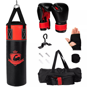 kids punching bag set