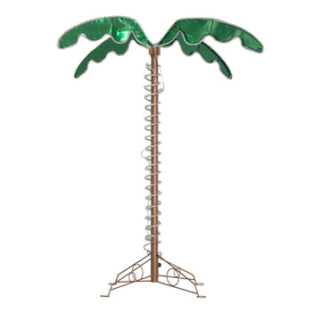 Tropical 4FT LED Coconut Tree for Outdoor Christmas and Patio Decoration
