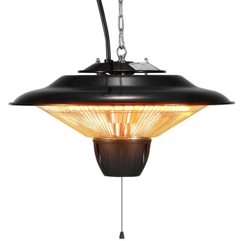 1500W Infrared Hanging Patio Heater Outdoor Ceiling Mount Warmth
