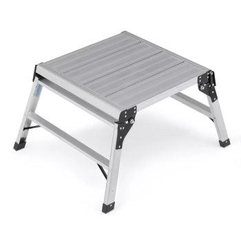 Aluminum Folding Work Platform with Non-Slip Surface 330lb Limit