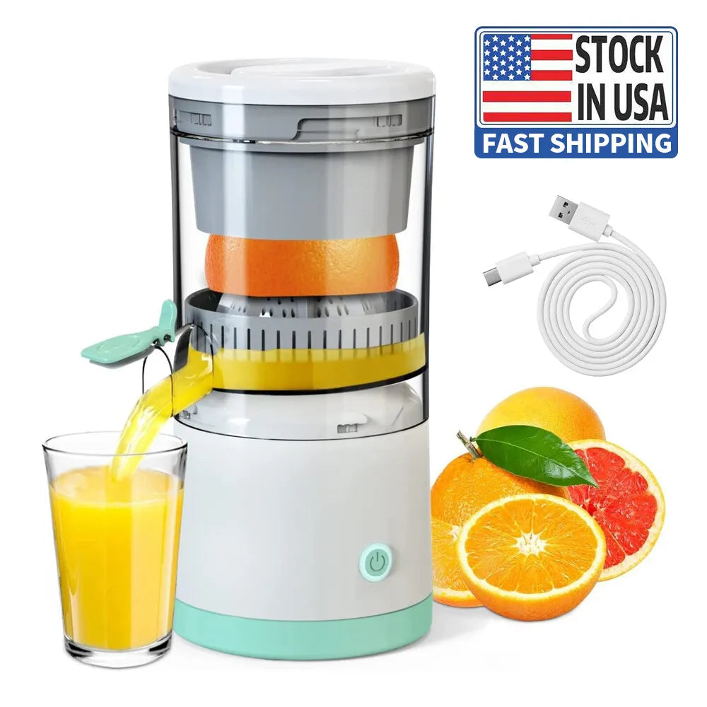 USB Citrus Juicer 140ML Rechargeable Lemon Squeezer