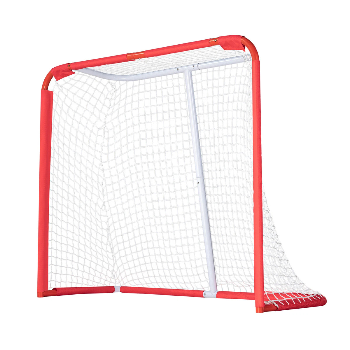 Youth Steel Hockey Goal 54"x44" with Net for Indoor and Outdoor Play