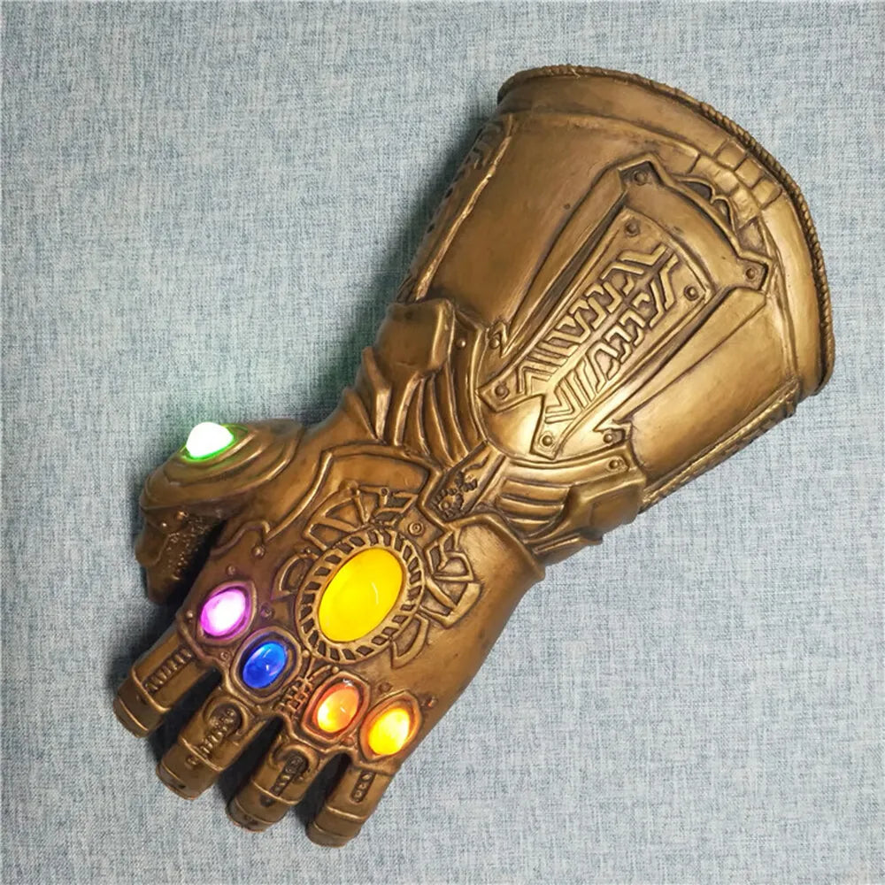 Thanos Infinity Gauntlet LED Cosplay Glove for Avengers Halloween Costume