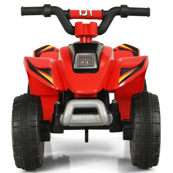6V Kids Ride-On ATV Quad Battery Powered Toy Red