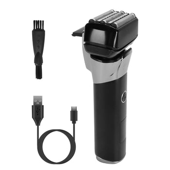 Mens 5-Blade Electric Foil Shaver Wet Dry Razor Dual Speed Trimmer