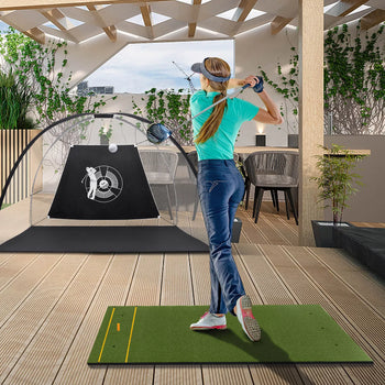 5x3 FT Indoor Outdoor Golf Hitting Mat with Realistic Turf