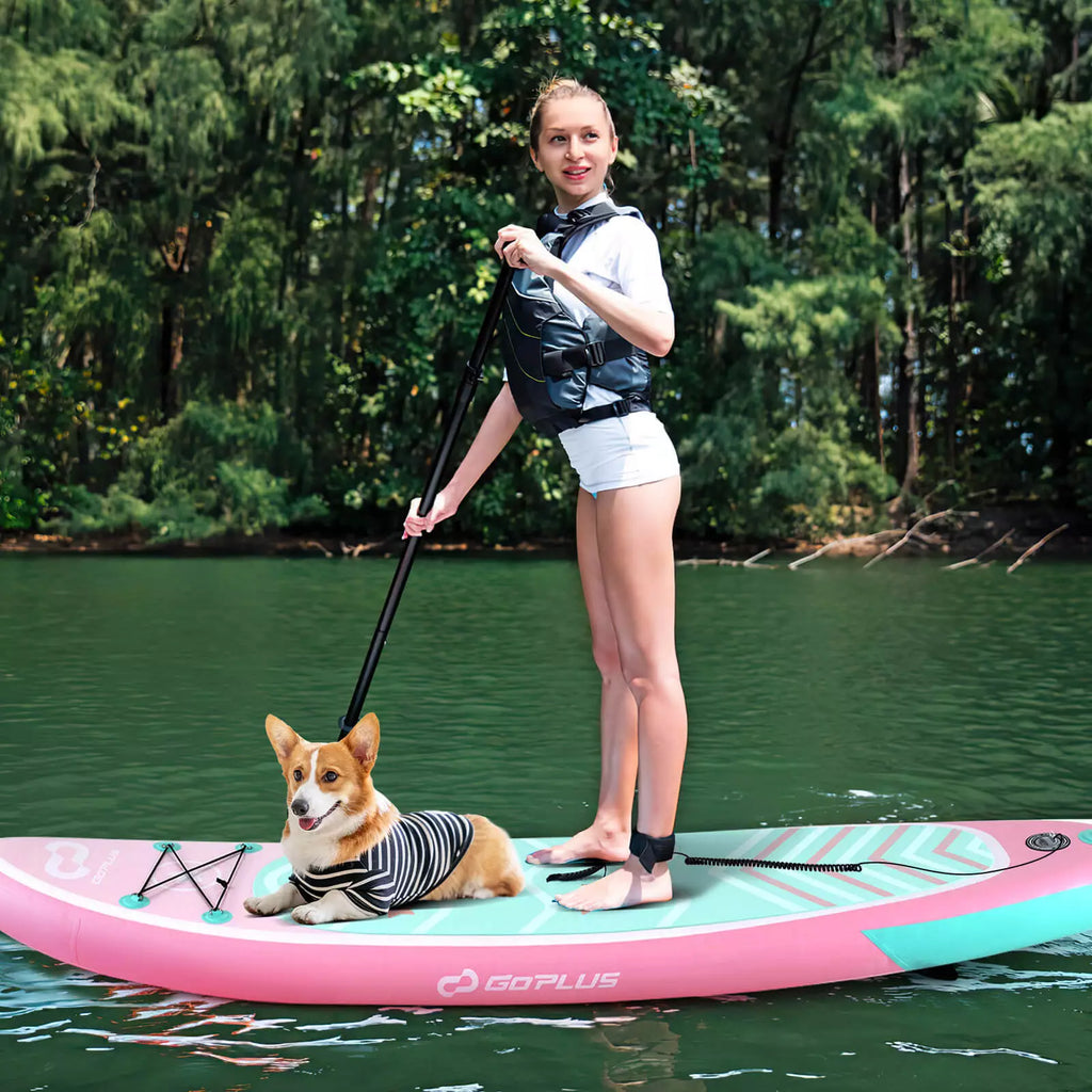 inflatable paddle board with pump