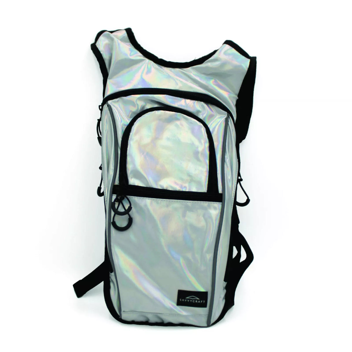 Holographic Insulated Hydration Backpack with 2L BPA-Free Water Bladder