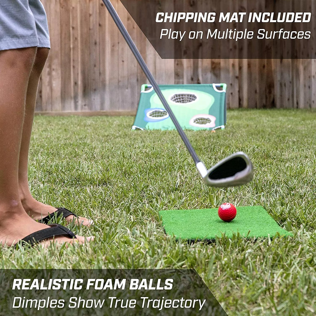 BattleChip Backyard Golf Cornhole Game Set