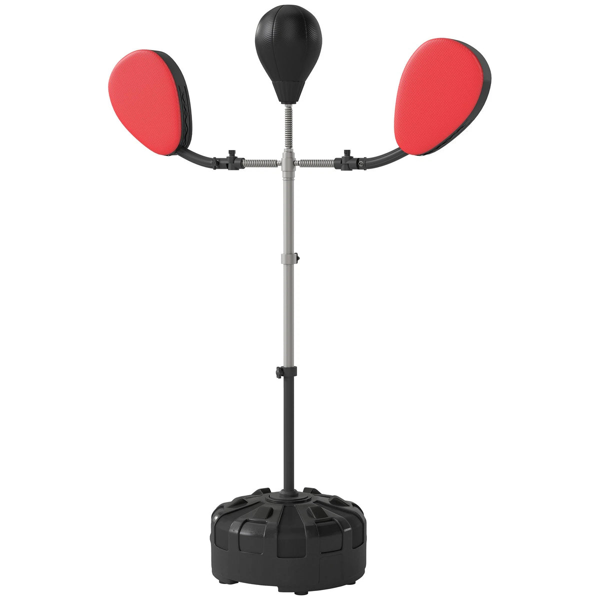 Soozier Adjustable 3-in-1 Boxing Training Stand with Speed Bag and Target Arms