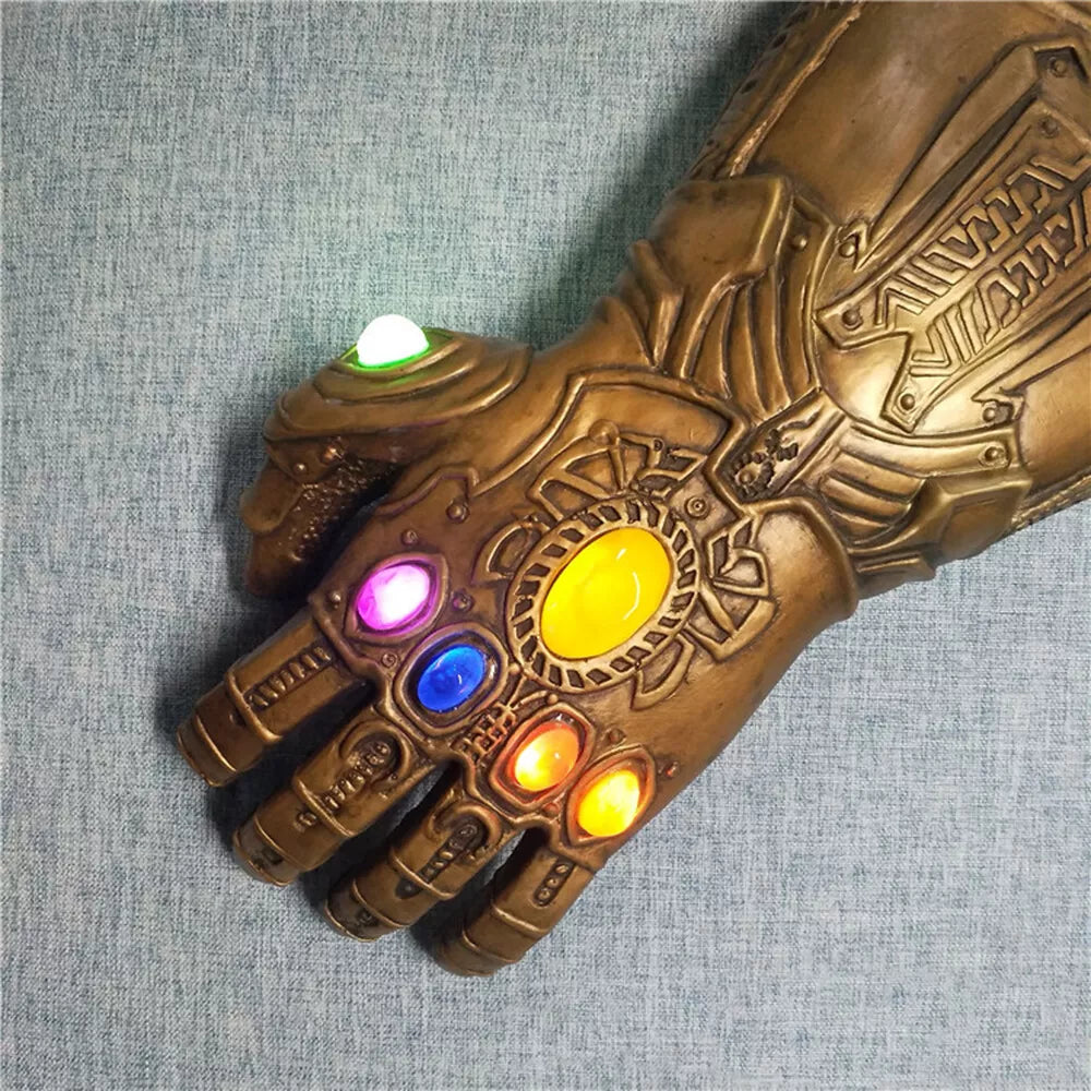 Thanos Infinity Gauntlet LED Cosplay Glove for Avengers Halloween Costume