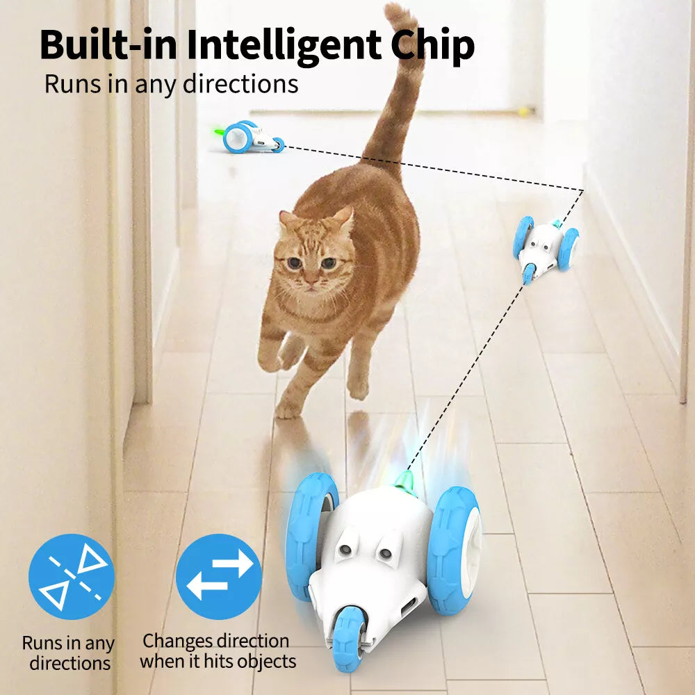 Smart USB Rechargeable Interactive Cat Toy