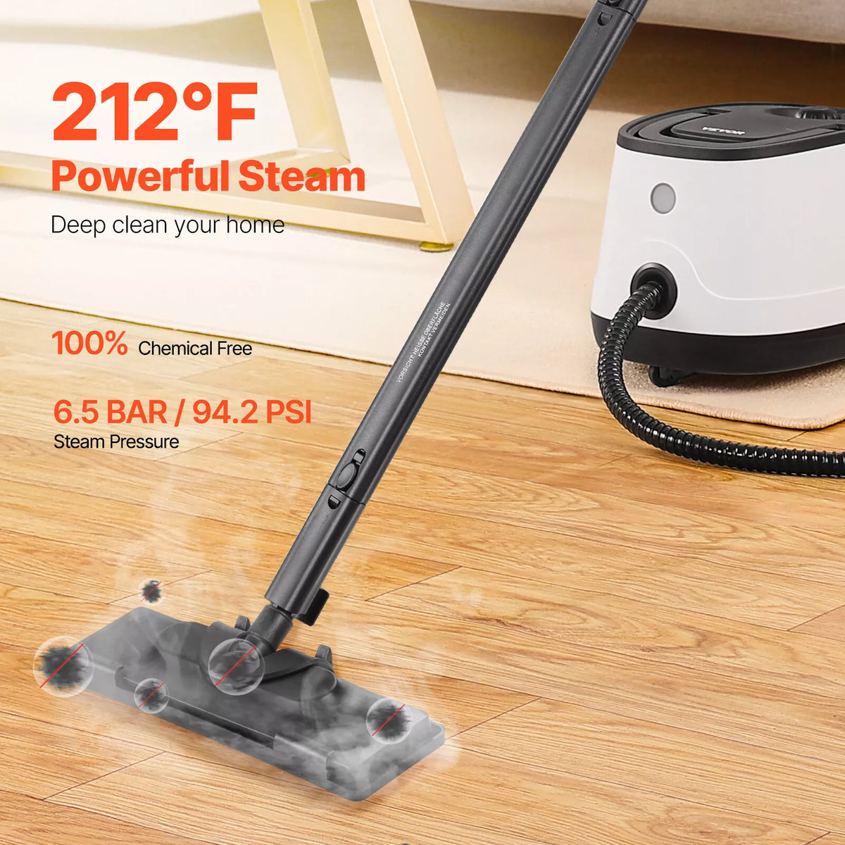 Multipurpose Steam Cleaner with 27 Accessories Home Use