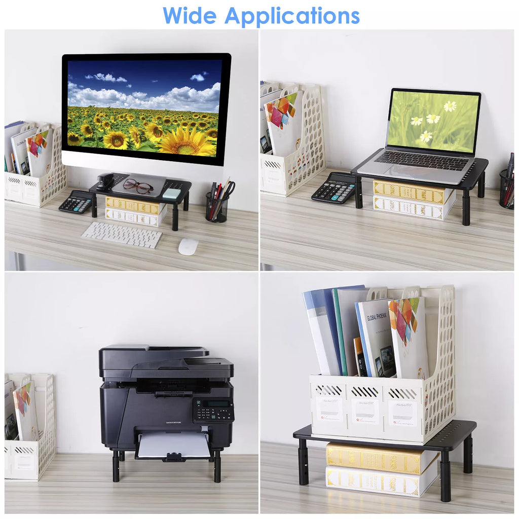 Adjustable Monitor Stand Riser 3 Height Levels