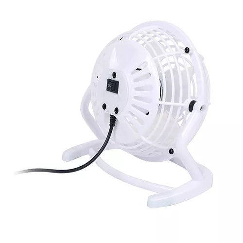 USB Desk Fan with Adjustable Tilt Compact Personal Cooler