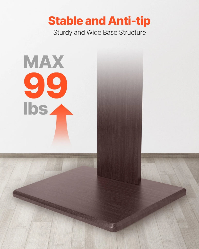 Swivel Universal TV Stand for 32–70 Inch Screens with Height Adjust