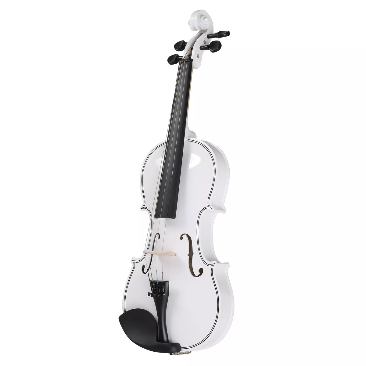 4/4 Full-Size Acoustic Violin for Beginners with Case and Bow Set