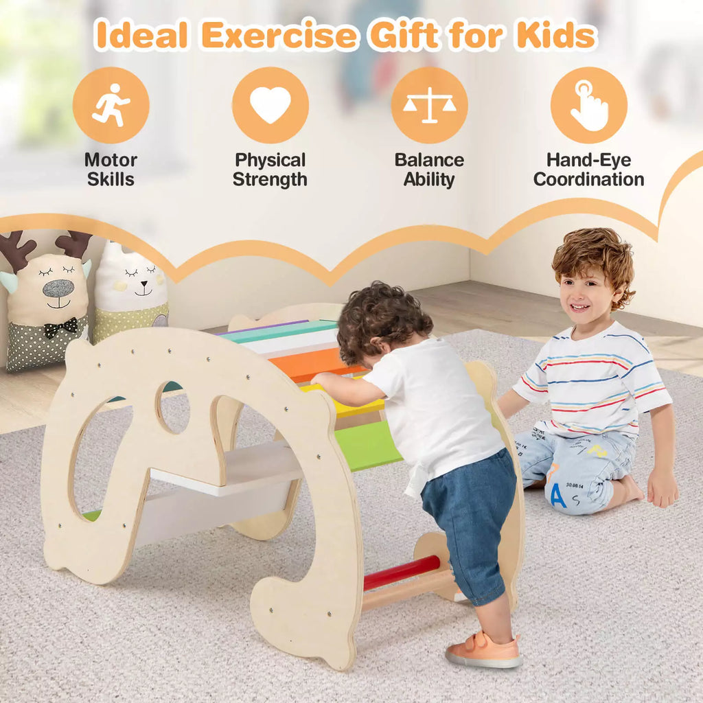 wooden rocker toy