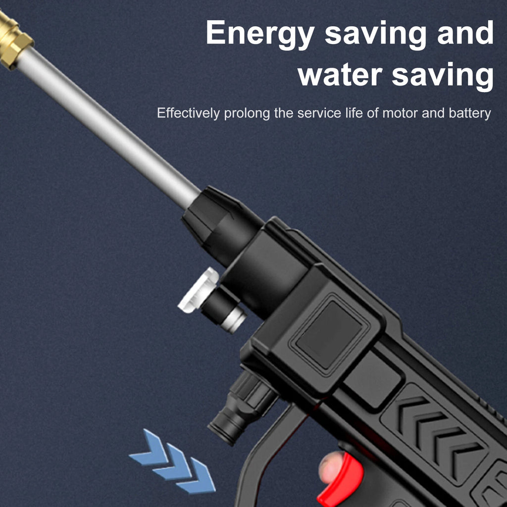 Cordless High Pressure Car Washer 288VF Dual Battery with Foam Gun Kit