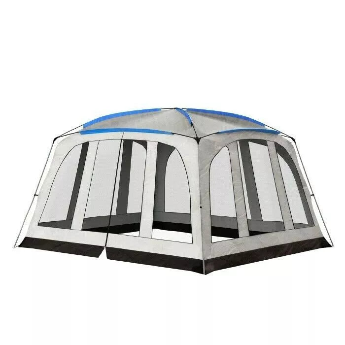 12x14 ft X-Large Outdoor Canopy Tent with Bug Screen