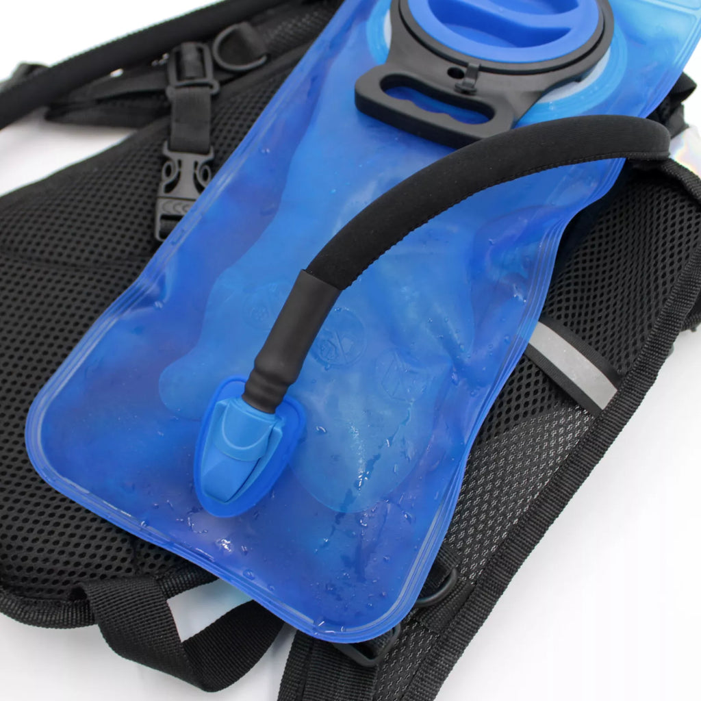 Holographic Insulated Hydration Backpack with 2L BPA-Free Water Bladder