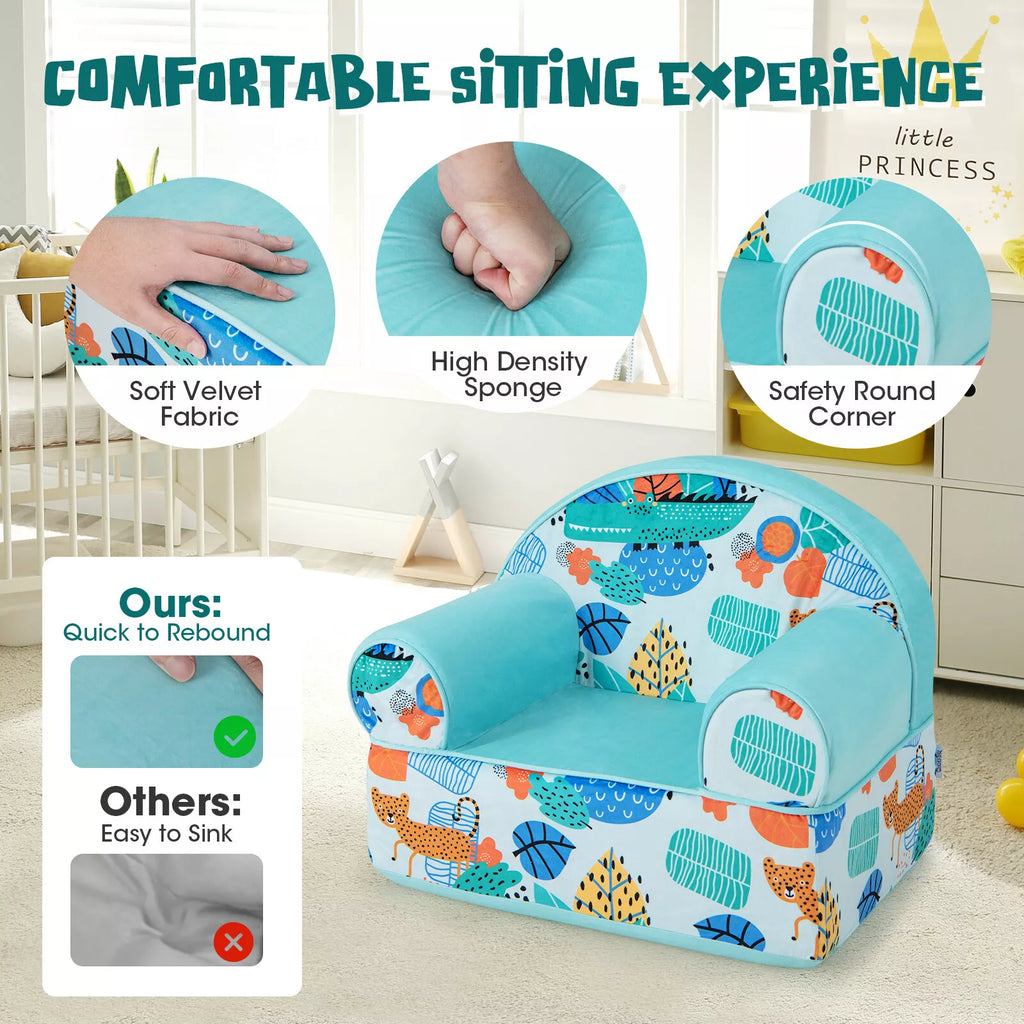 kids armchair features