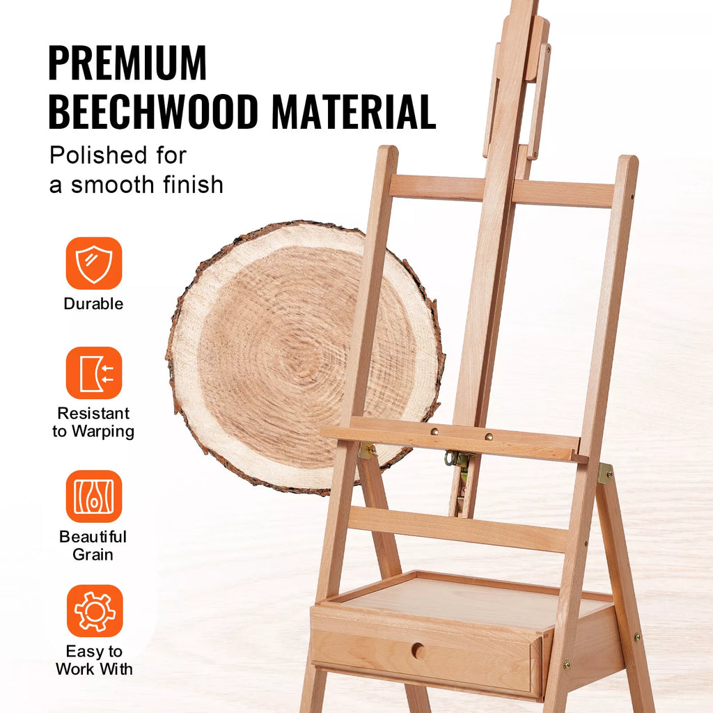 Beechwood Studio H-Frame Easel for Canvas up to 36 Inches