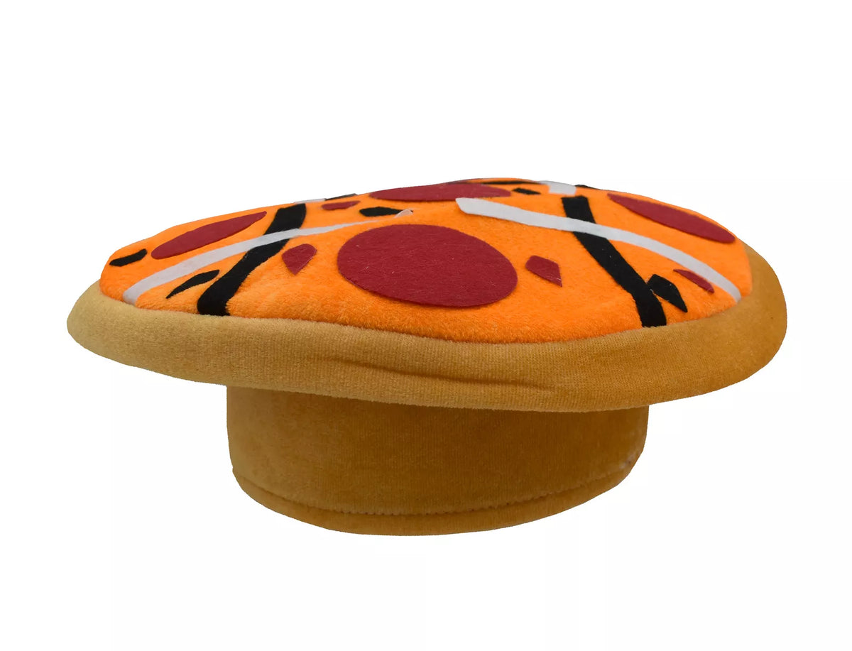 2-Pack Pepperoni Pizza Hats for Parties & Costumes