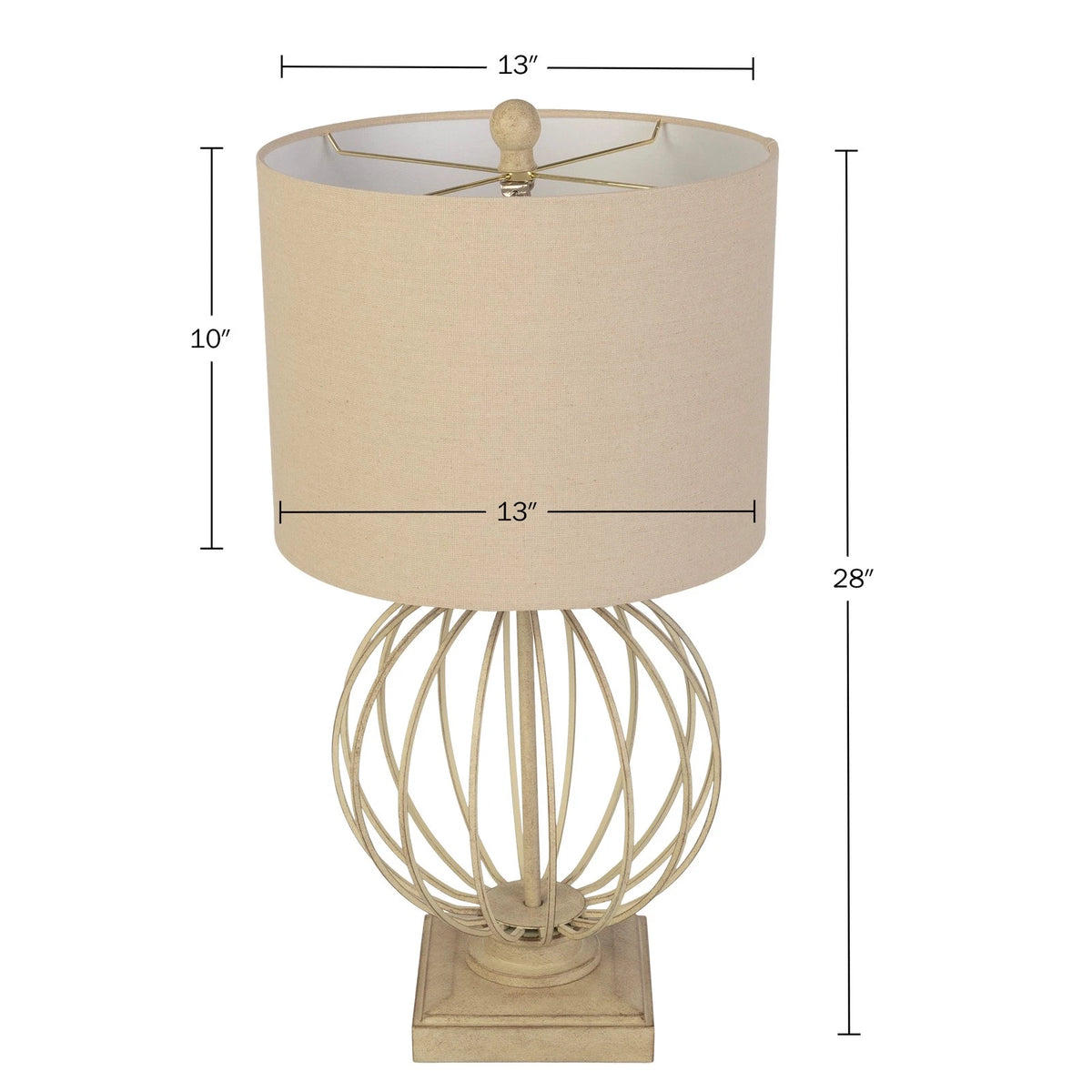 Modern Sand Table Lamps Set of 2 with USB Charging Ports and LED Bulbs