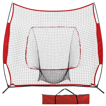 Baseball Softball Practice Batting Net 7x7Ft w/Carry Bag