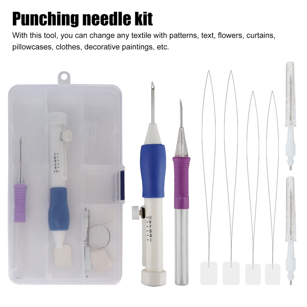DIY Magic Embroidery Pen Set Punch Needle Stitching & Sewing Tools