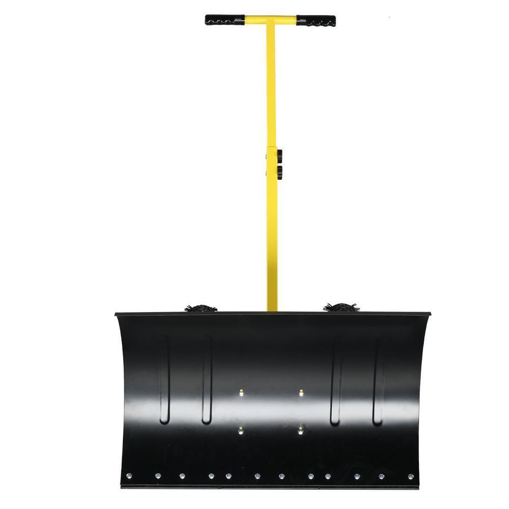 Garden Pavement Snow Shovel with Wheels