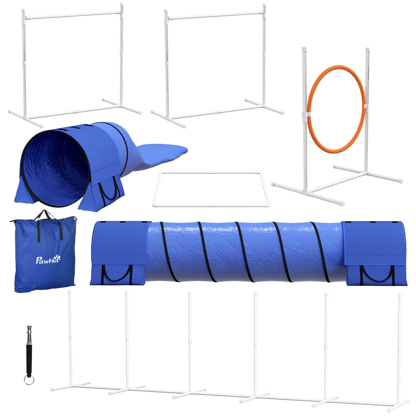 Pet Agility Training Equipment Set 7 Pieces