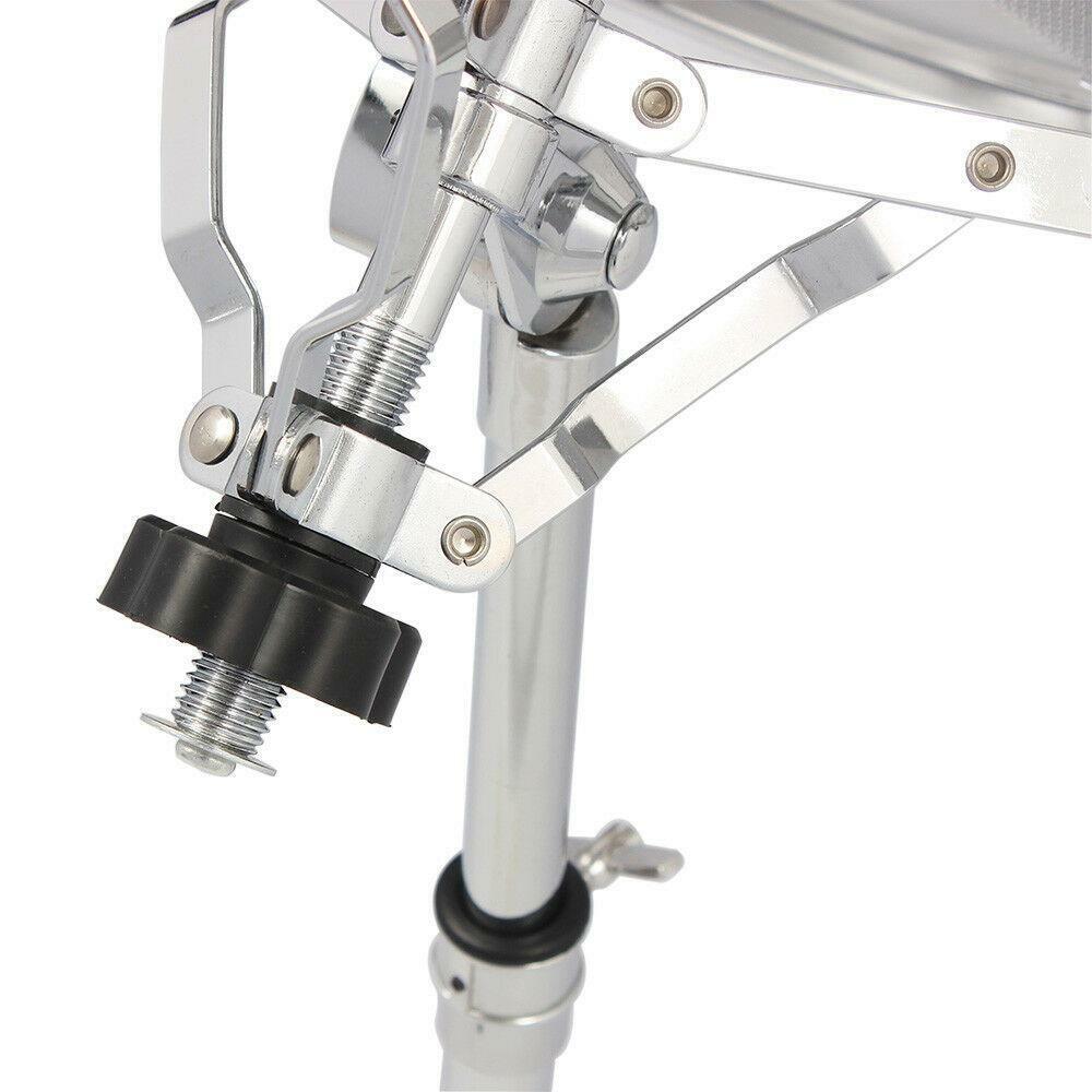 Chrome Plated Snare Drum Stand Heavy Duty Tripod Holder