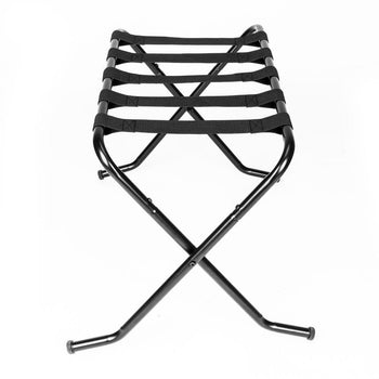 Sturdy Metal Folding Luggage Rack Stand for Home Hotel