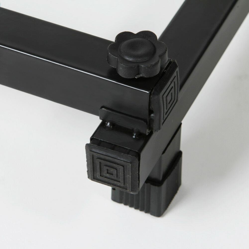 Foldable 3 Guitar Stand with Protective Padding Black