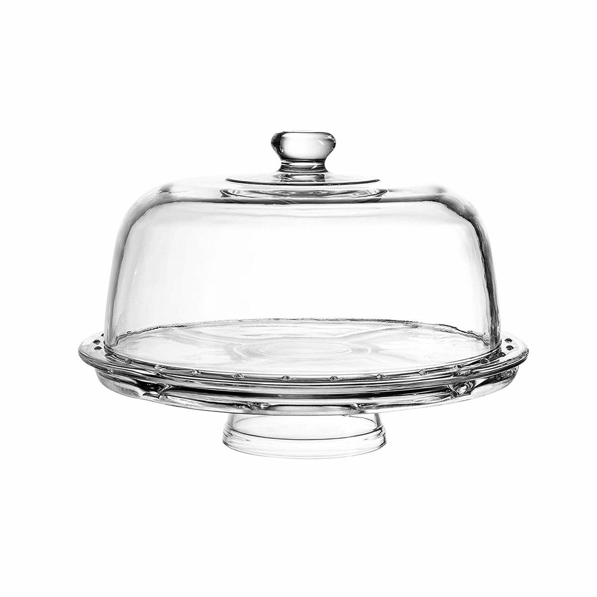 12" Clear Acrylic Cake Stand Serving Platter Wedding Home Party Decor