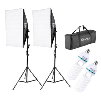 135W Softbox Light Kit Photo Studio Lighting Set