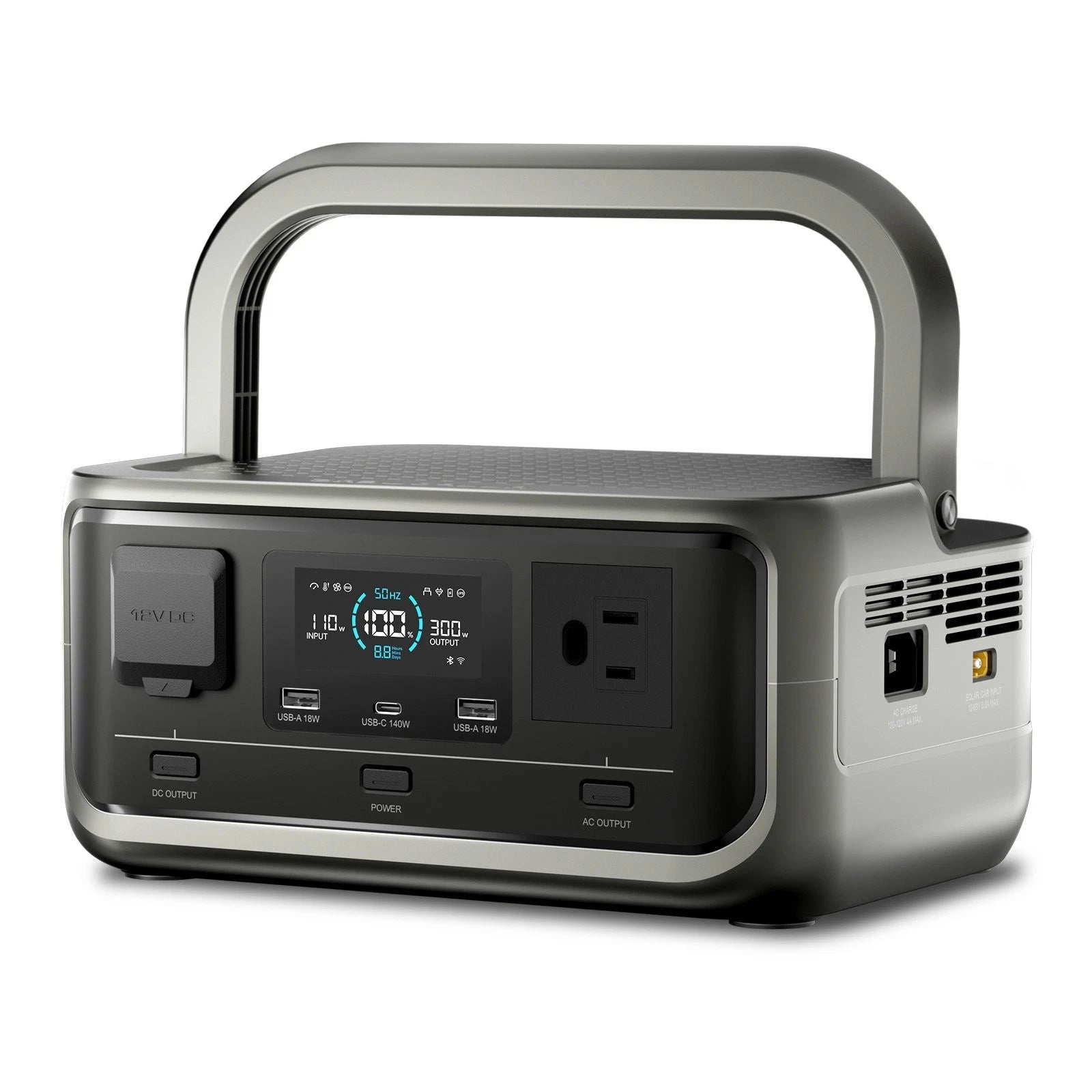 Portable Power Station Solar UPS Kit 256Wh 300W LFP