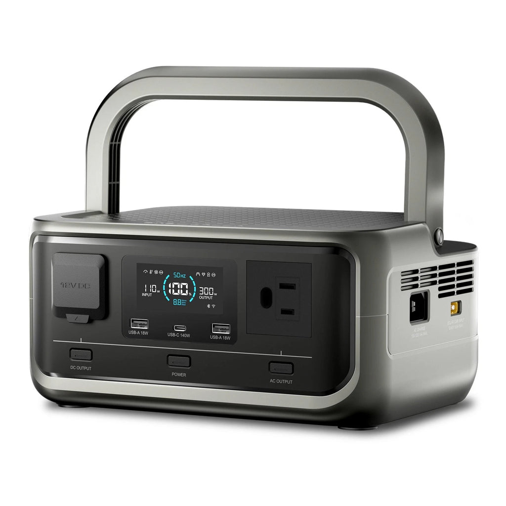 Portable Power Station Solar UPS Kit 256Wh 300W LFP