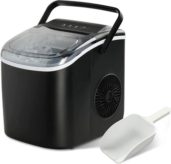Portable Electric Ice Maker Machine 26lbs 24Hrs Self-Clean
